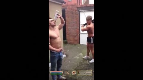 Deckchair Wielding Breton Sharpens his Skills on Skooma Addicts - Oblivion NPC