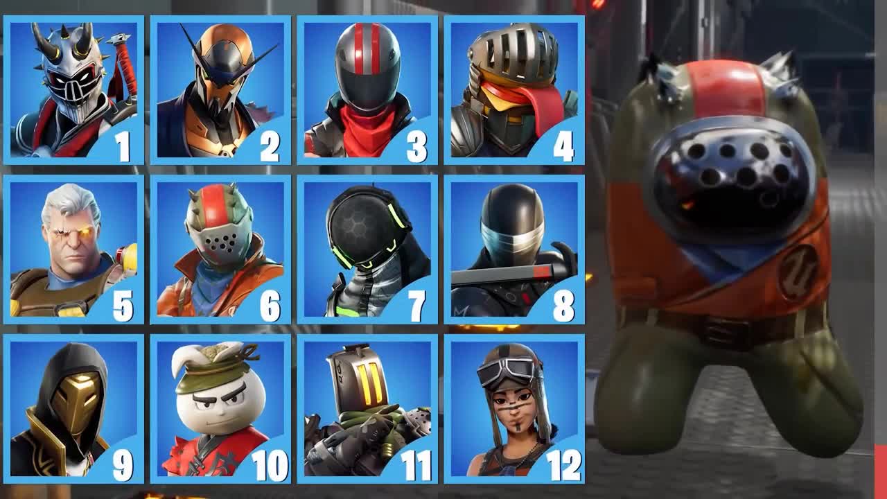 GUESS THE SKIN BY THE AMONG US STYLE - FORTNITE CHALLENGE