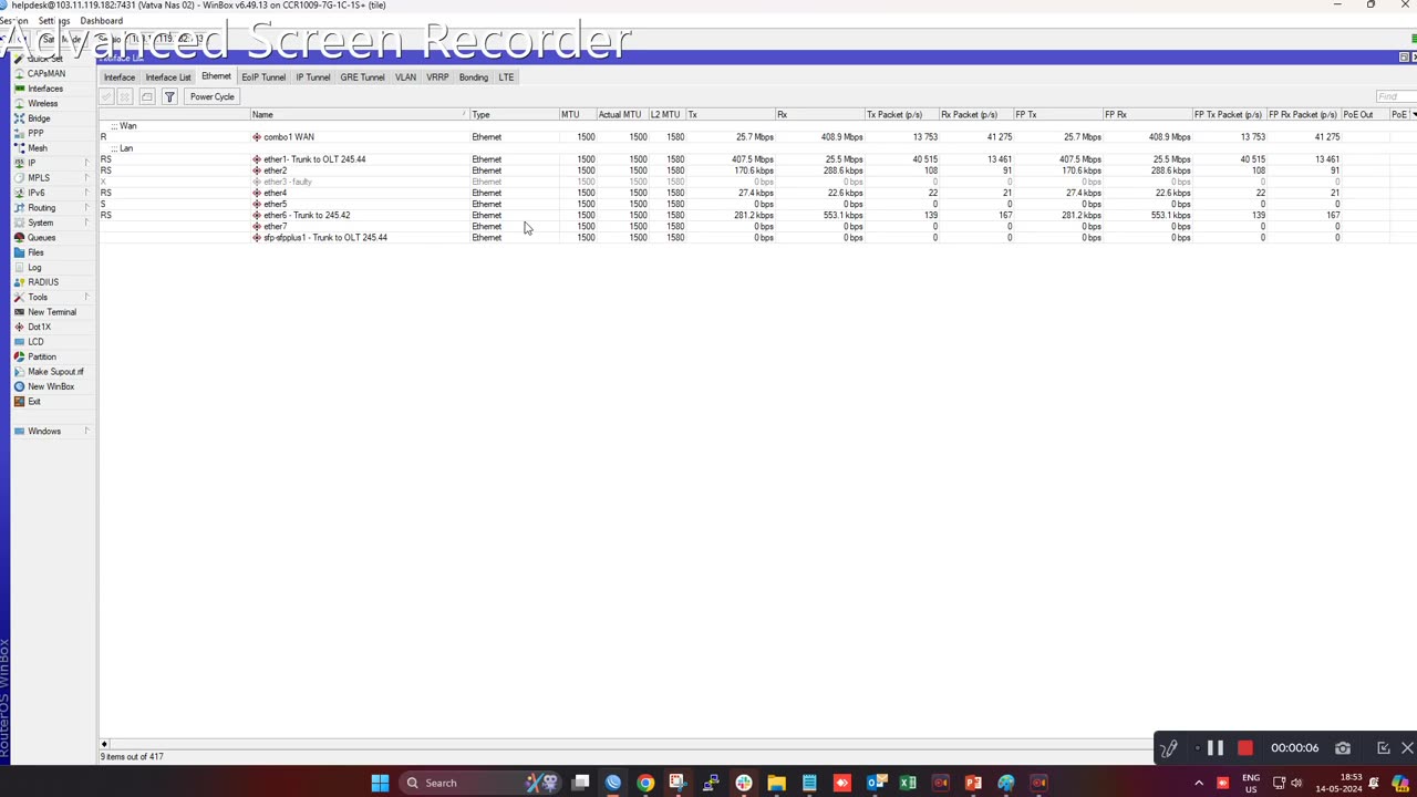 Mikrotik logs