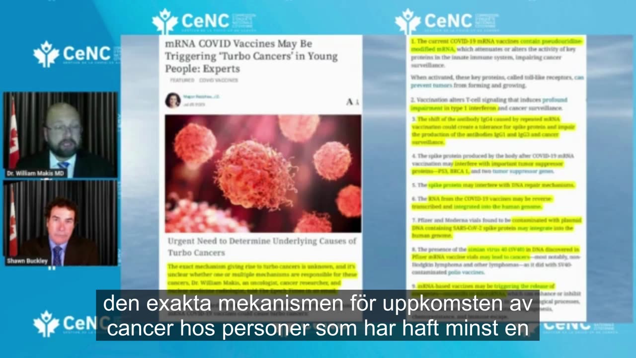 TURBO-CANCER hos läkare - unga covid-19- ”vaccinerade” läkare utvecklar aggressiv turbo-cancer...