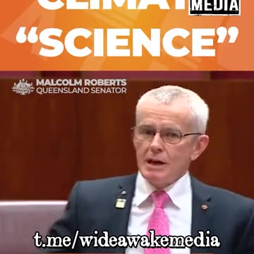"Humans cannot, and do not, affect the level of carbon dioxide in the atmosphere"