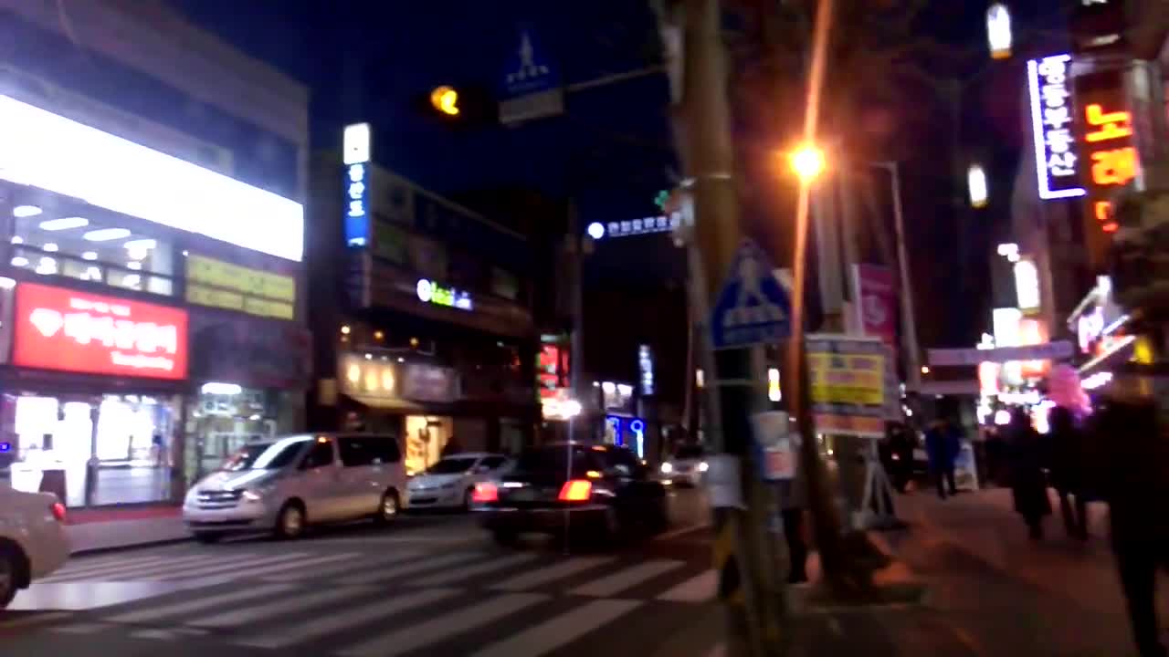night view!! south korea🇰🇷