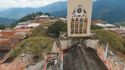 Beautiful Drone Footage of Betania, Colombia