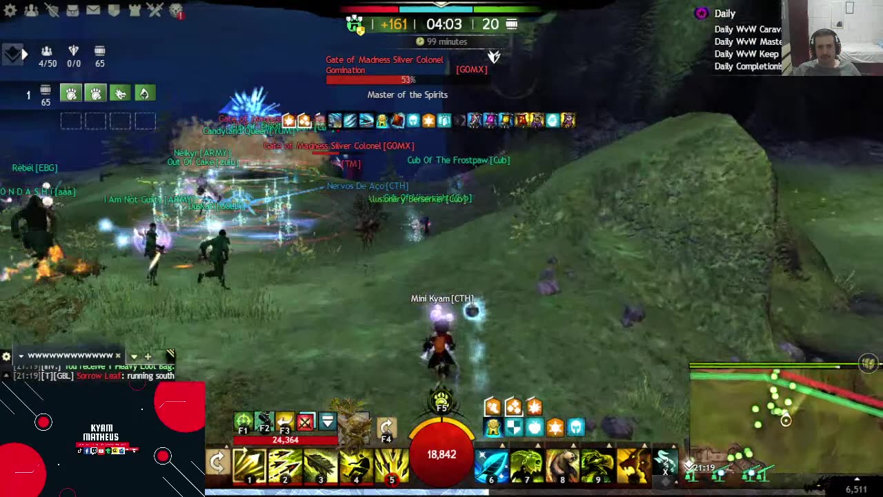 GW2 -FARMING ,SPVP and WvW MULTICLASS !!!!!