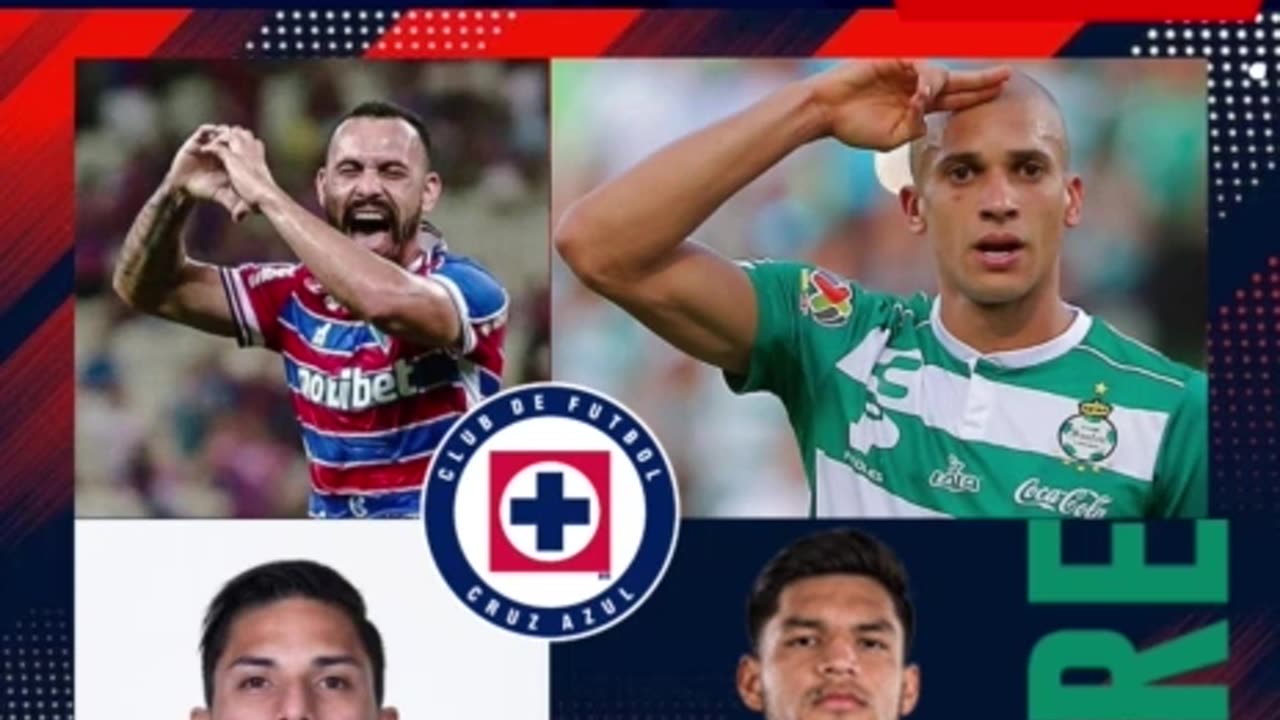 Los nuevos jugadores de Cruz Azul