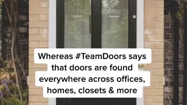 Are there more doors in the world or more wheels?
