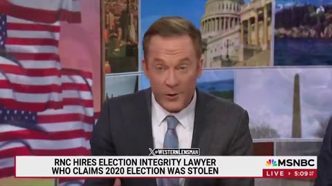 MSNBC Is Having A MAJOR MELTDOWN Over Election Integrity Attorney Hired By The RNC