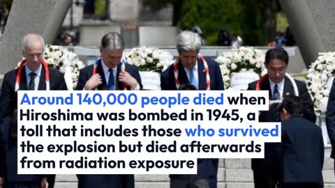 Japan's Prime Minister and US envoy warn Russia about the nuclear threat in Hiroshima.