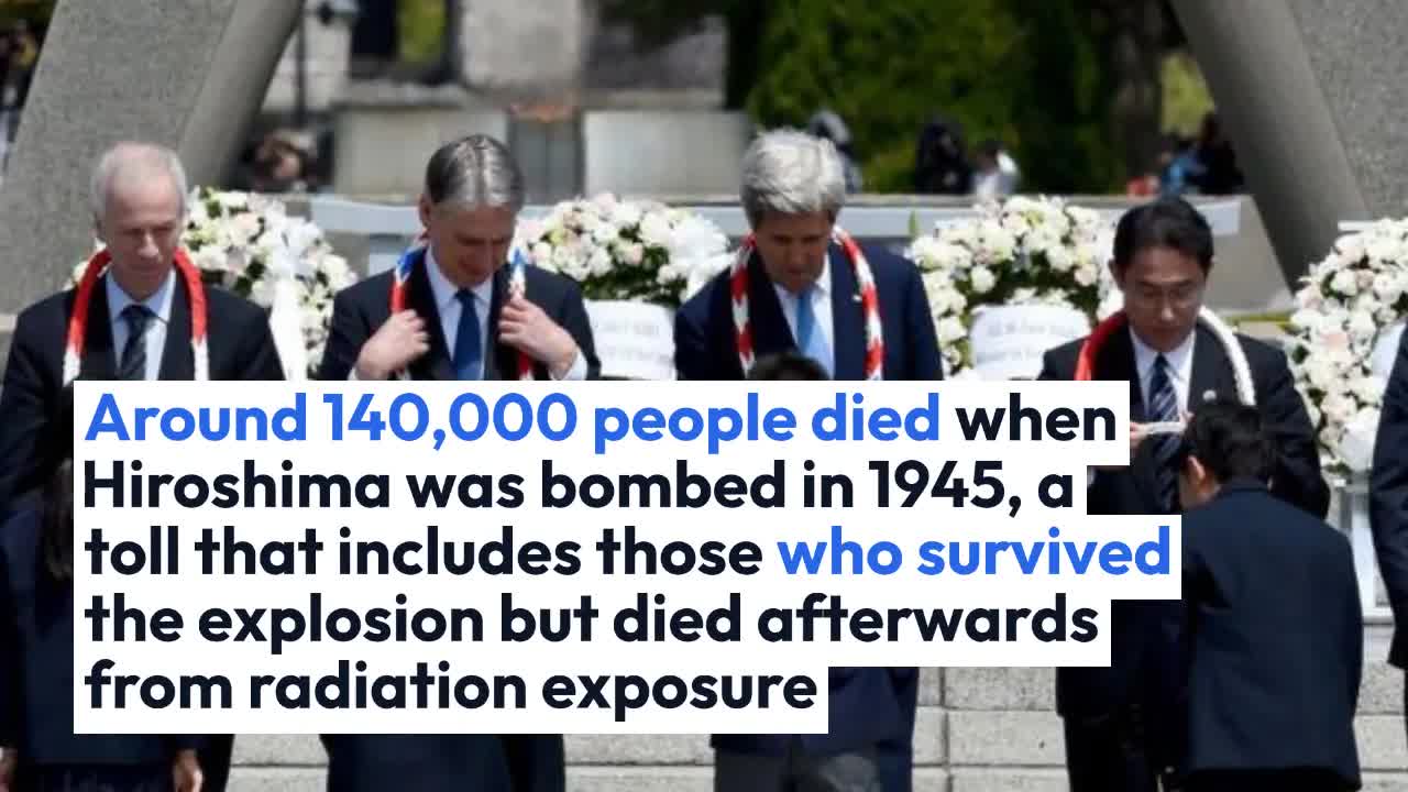 Japan's Prime Minister and US envoy warn Russia about the nuclear threat in Hiroshima.