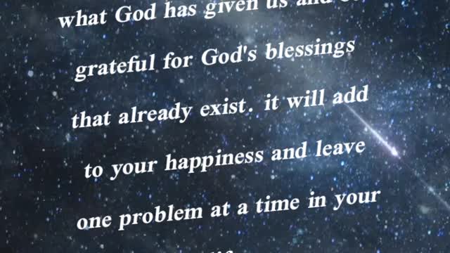 Grateful for God's grace