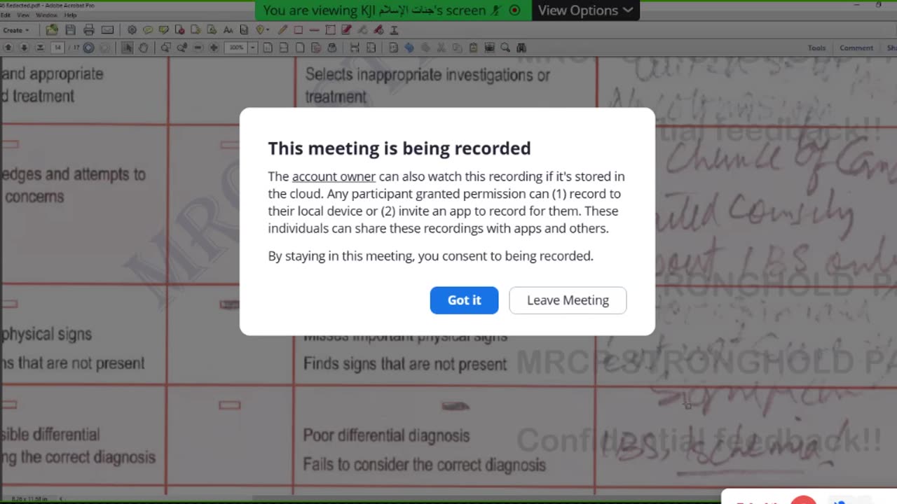 MRCPSH PACES S10, 10th Mar 2023