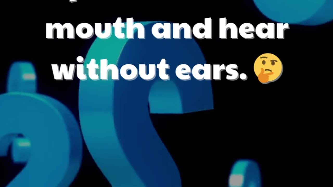 I speak without a mouth and hear without ears. 🤔