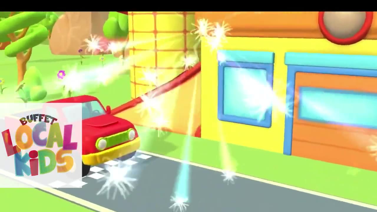 CARTOON CAR RACE KIDS CAR VIDEO