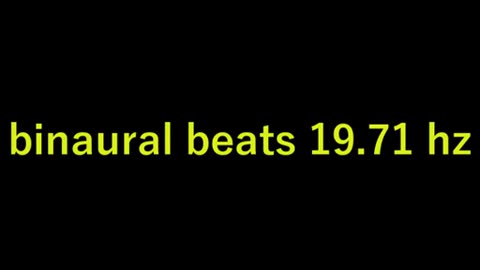 binaural beats 19 71 hz
