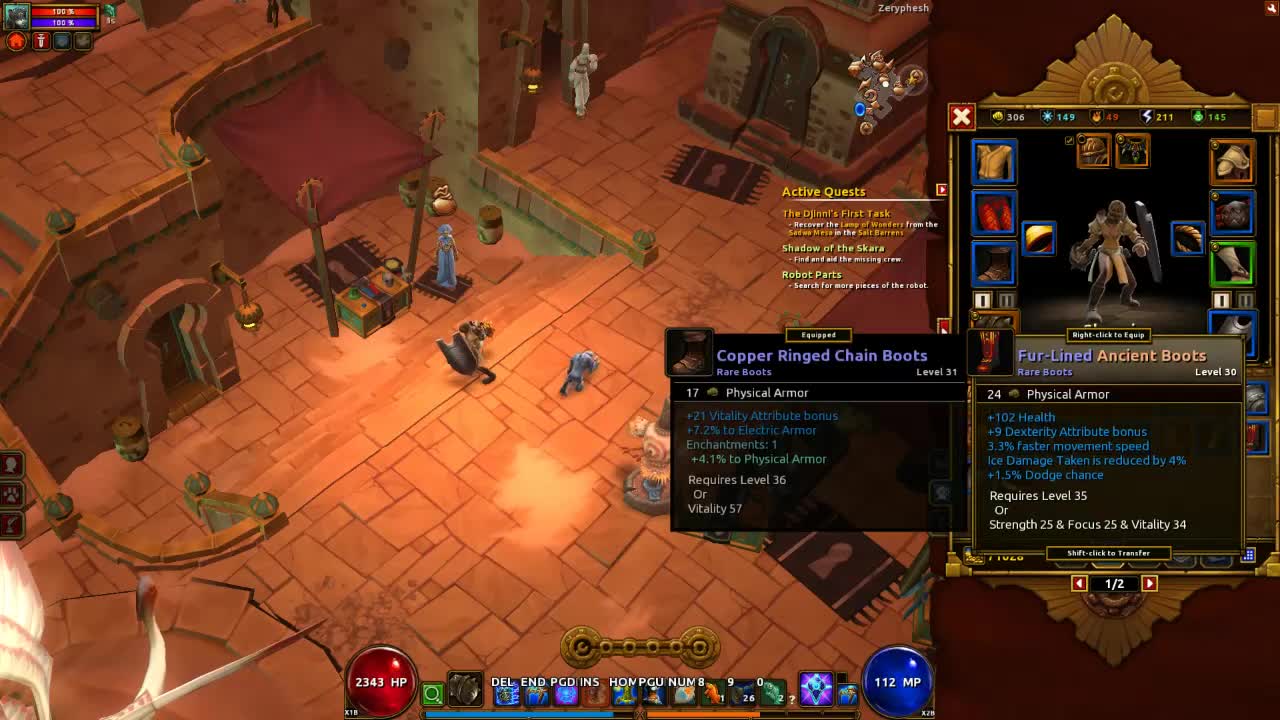 torchlight 2 part 1 - it's on pc it's on steam and it does use a mouse