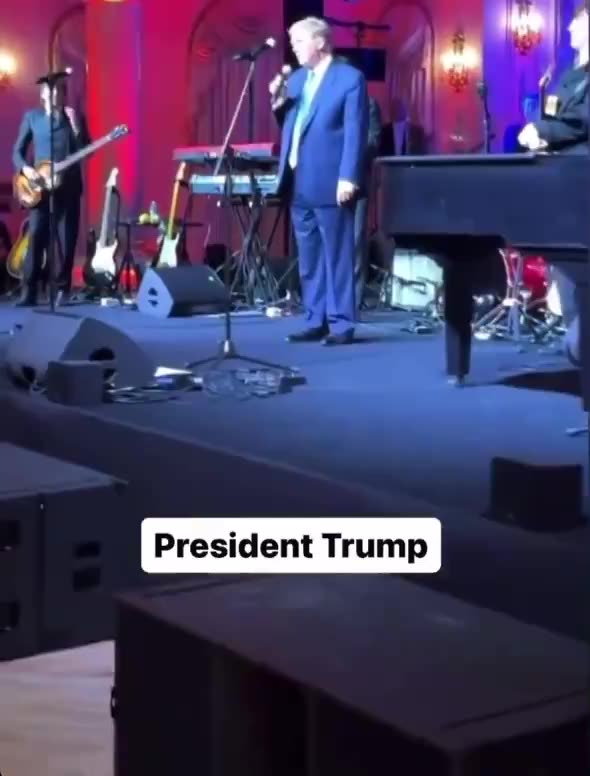 Trump and Melania greet and host Viktor Orban at Mar-A-Lago dinner reception