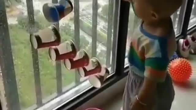 Talented Baby 😍😍😍 | Baby Playing With Ball | Watch Short Reel Video |