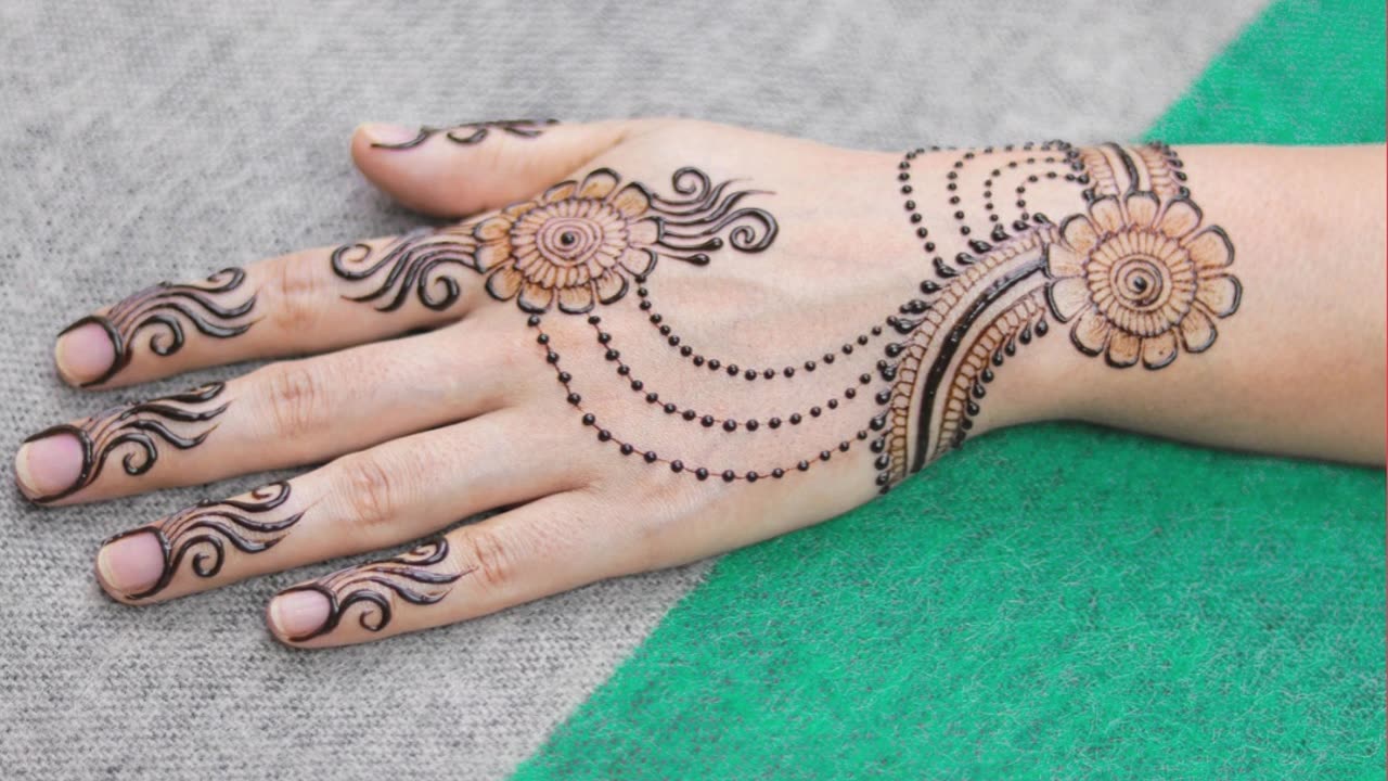 Mendhi design #viralvideo #eid