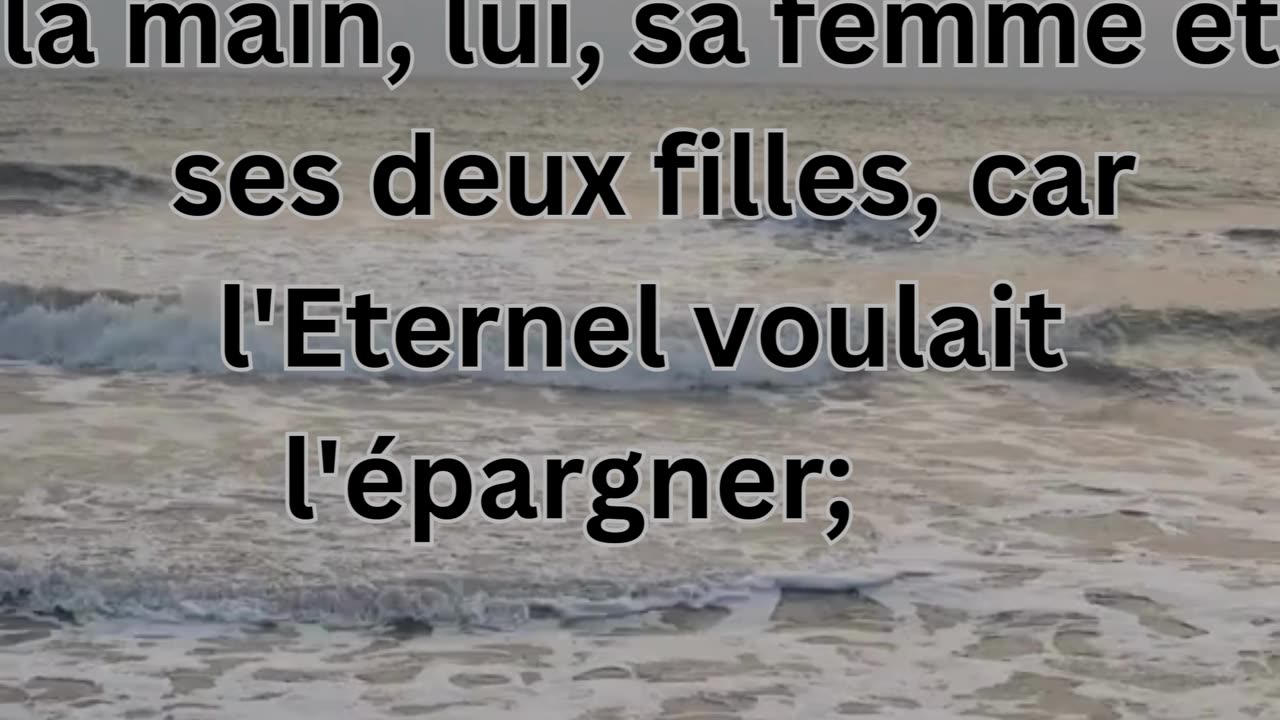 "Échappe-toi pour sauver ta vie: Genèse 19:16"