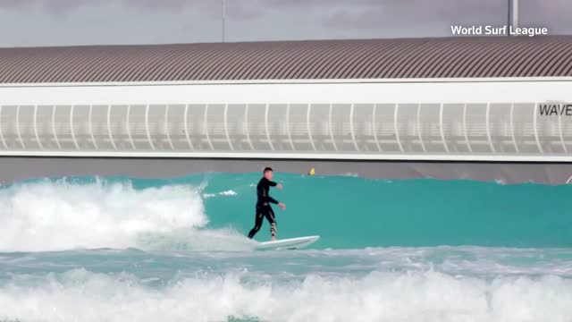 Mick Schumacher brings F1 skills to the surf