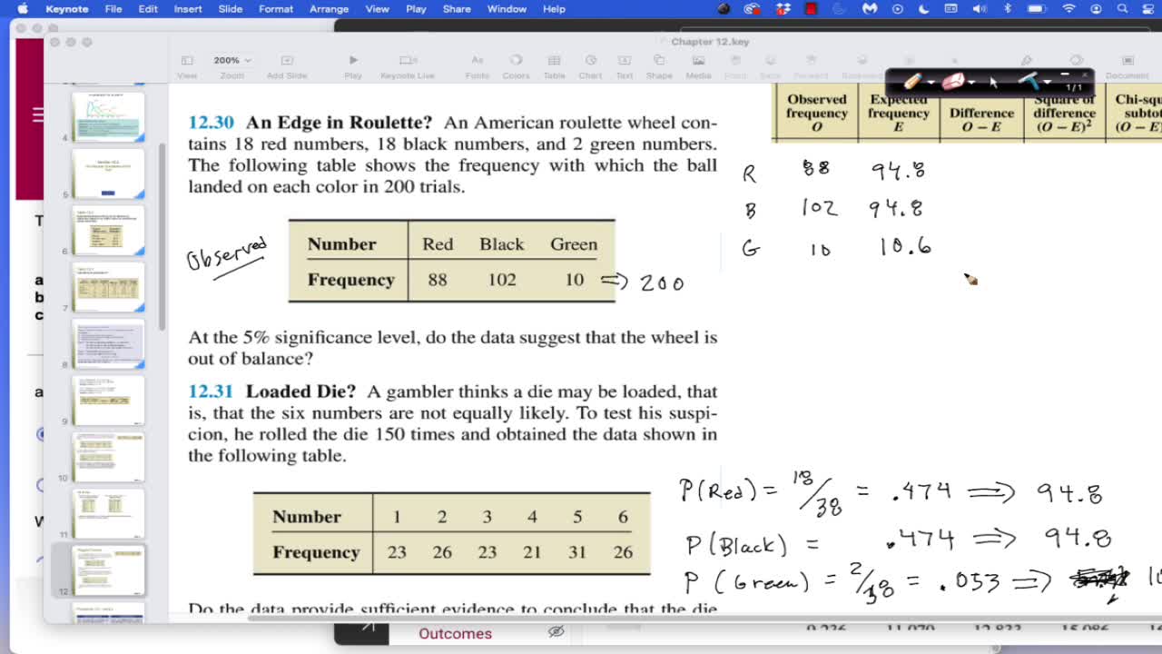 STP 226 Th Apr 14: Pop Proportion Review, Chi Square