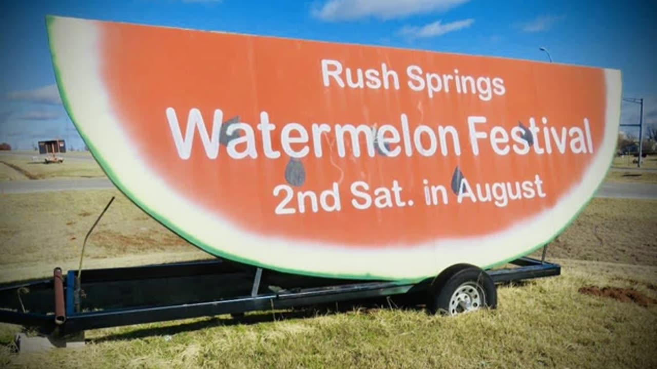 Do you know the tiny town in Oklahoma that transforms into a Watermelon Wonderland every year?