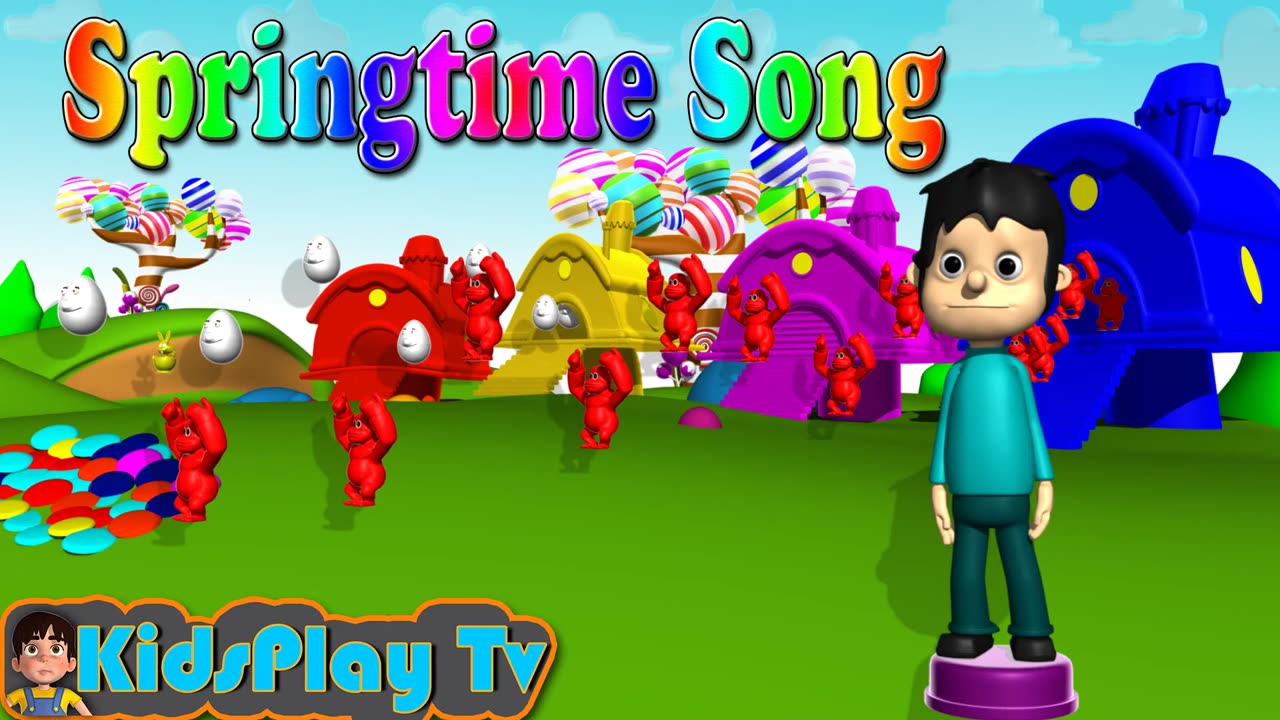 Springtime Song _ Kids _ Children _ Toddlers