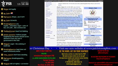 2021-12-26 13:00 EST - FFA: