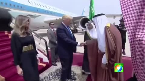 Trump Melania Meets “Arabic Millionaire ”