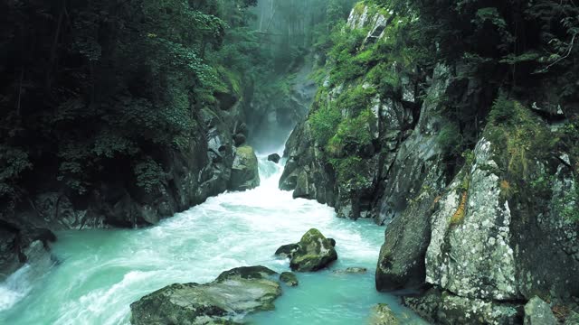 A picturesque waterfall