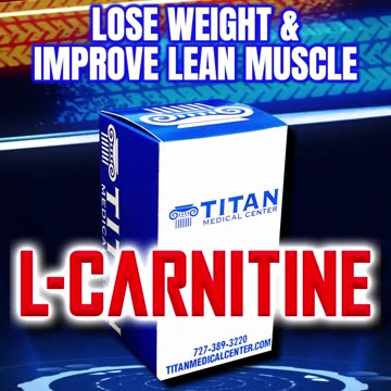 #TitanMedical has L-Carnitine to help you lose weight and improve your lean muscle!