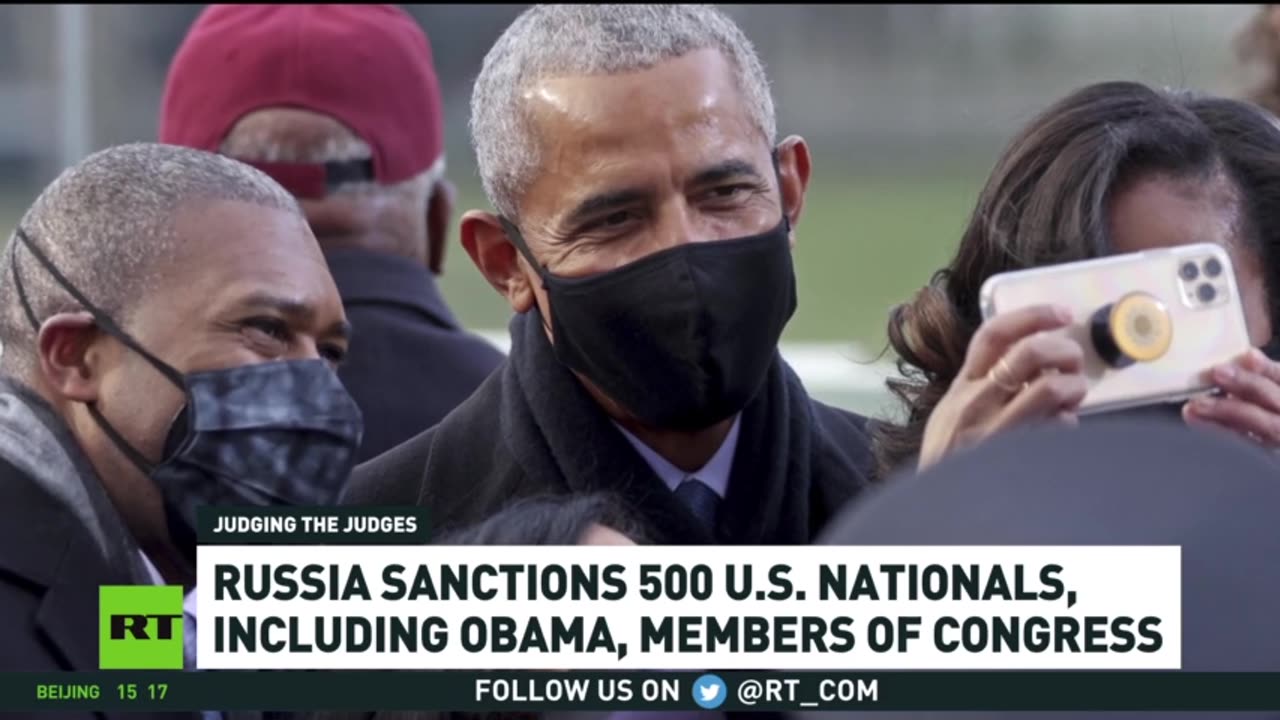 Barack Obama banned from Russia