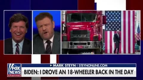 Tucker and Mark Steyn ROAST Joe Biden for Plethora of False Claims