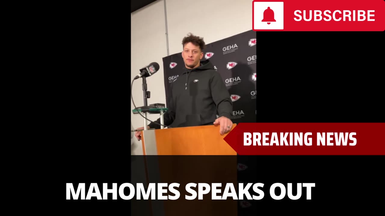 Mahomes Breaks Silence On Injury