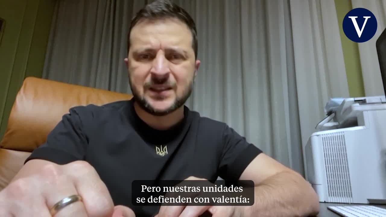 Zelenski avisa de los brutales enfrentamientos en Donetsk: "Allí es un infierno"