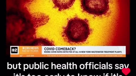 June 2,2023 HIGH concentrations of COVID 🦠💉detected at ALL 14 waterwaste treatment plants