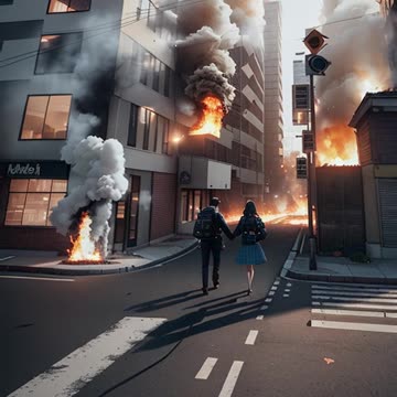 KaiberAi Generated Animation- Banners - Start A Riot