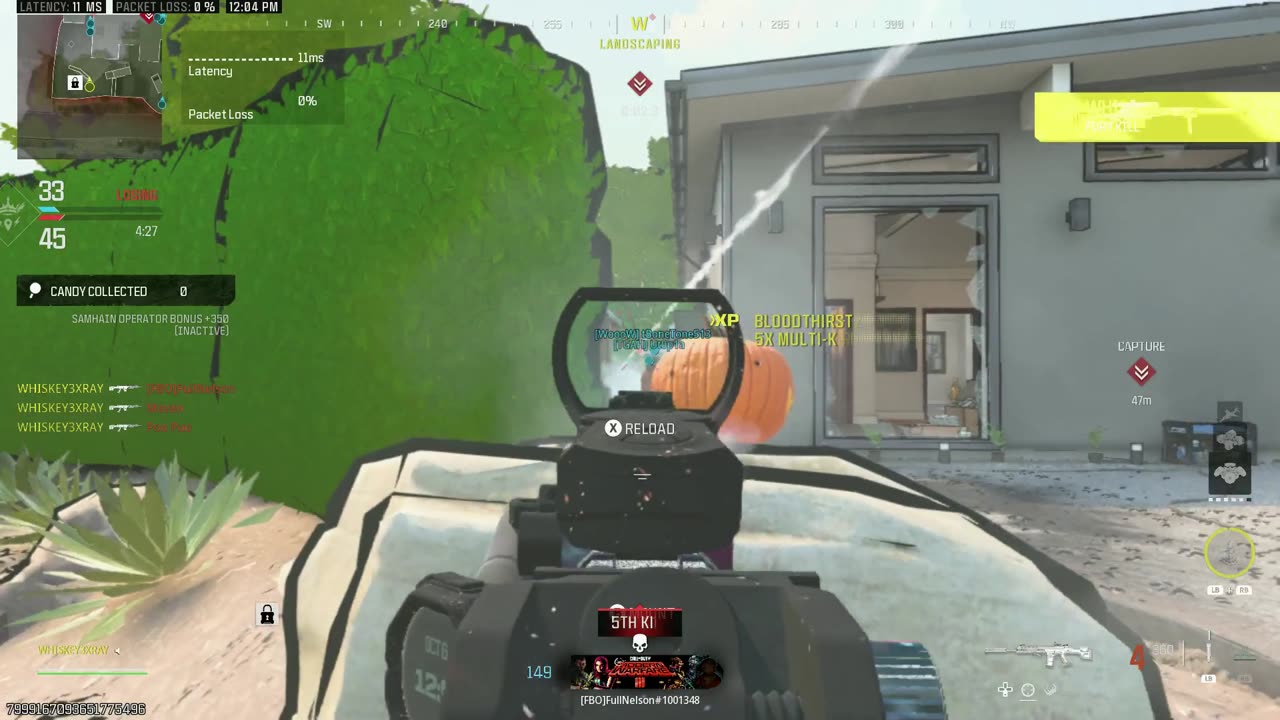 51 - 13 [INK HOUSE] GAME PLAY ON XBOX - CALL OF DUTY MW3