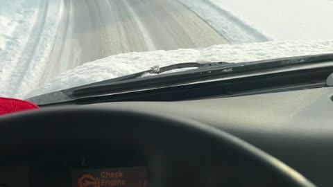 Driving in the snow