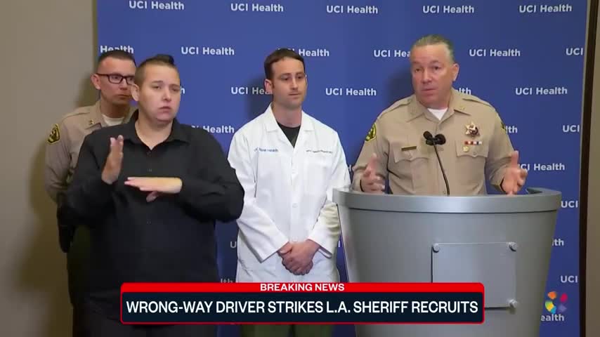 25_Wrong-Way Driver Strikes L.A. Sheriff Recruits