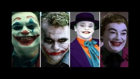 Joker "happy face" music video