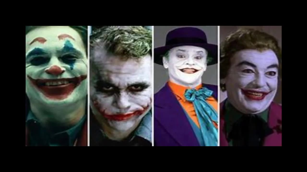 Joker "happy face" music video