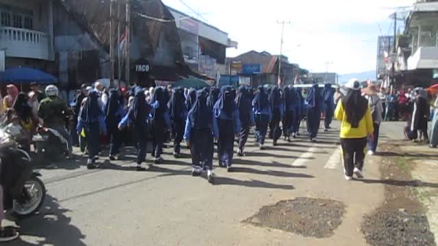 BEAUTIFUL ROAD COMPETITION BETWEEN SCHOOL IN PAGARALAM PART 1