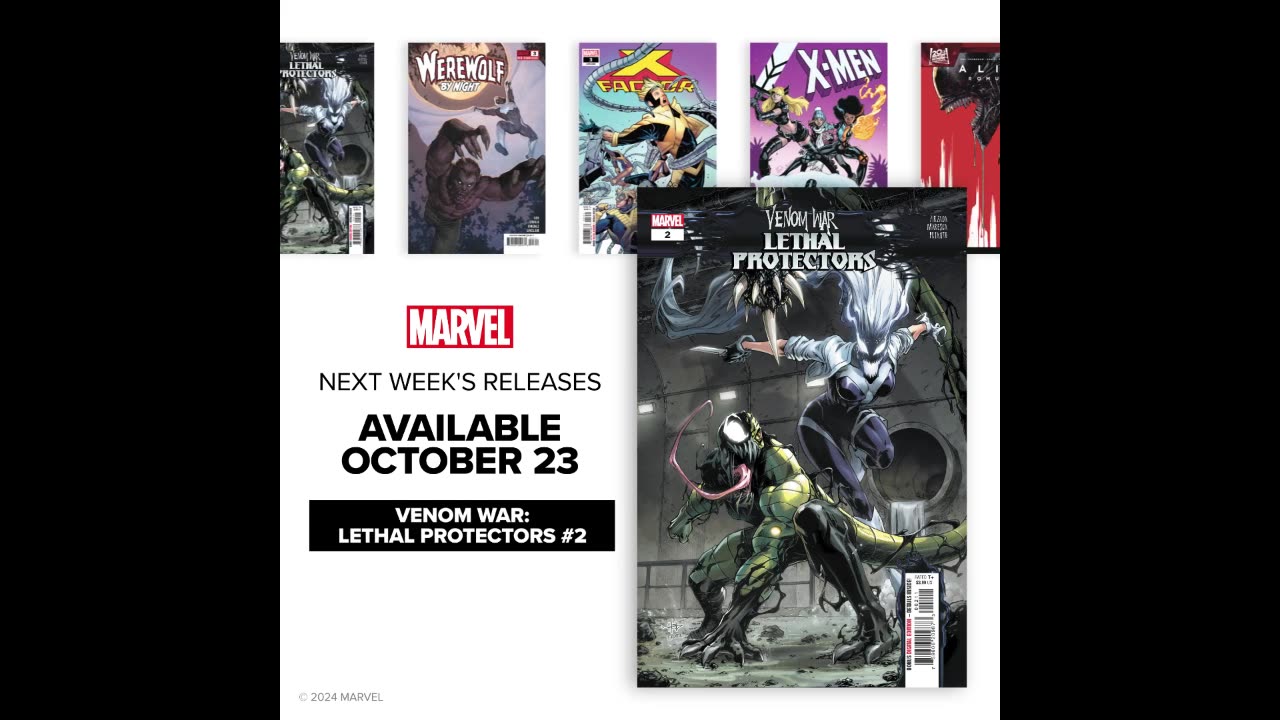 New Marvel Comics Oct 23, 2024