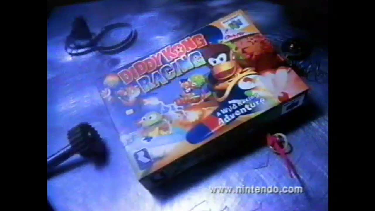 November 7, 1997 - 'Diddy Kong Racing' for Nintendo 64