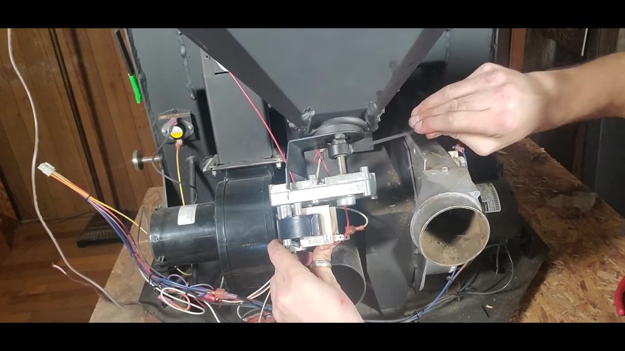 Pellet Stove Auger Feed Motor Replacement, Winslow PS40