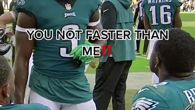 AJ Brown gets hawked and then roasted by the whole
