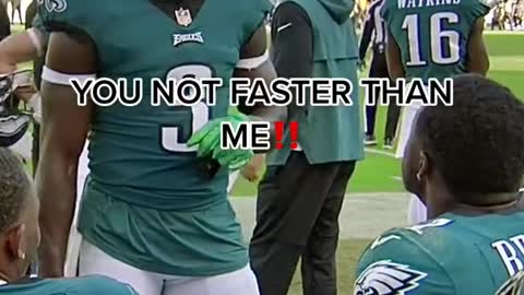 AJ Brown gets hawked and then roasted by the whole