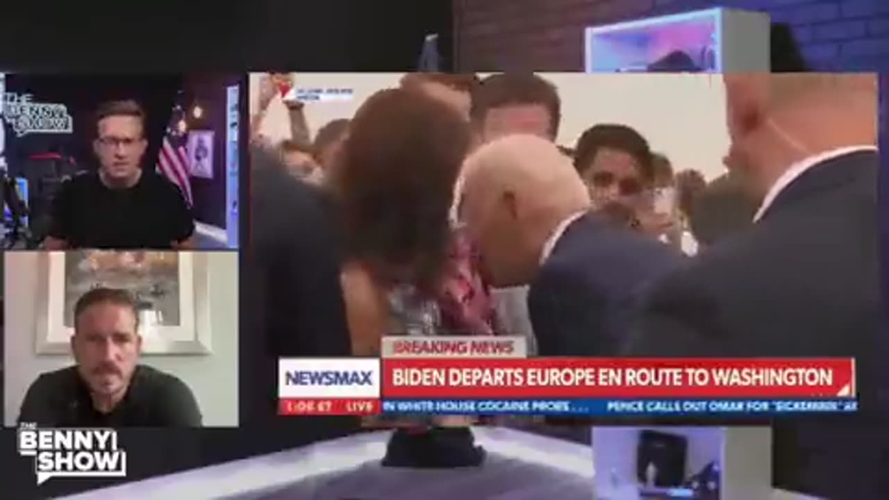 Sound of Freedom’s Jim Caviezel on Joe Biden nibbling a child: "I would never let a demented....