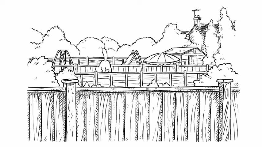 Beyond the Fence - Simon's Cat UK TV Advert SHORTS #11